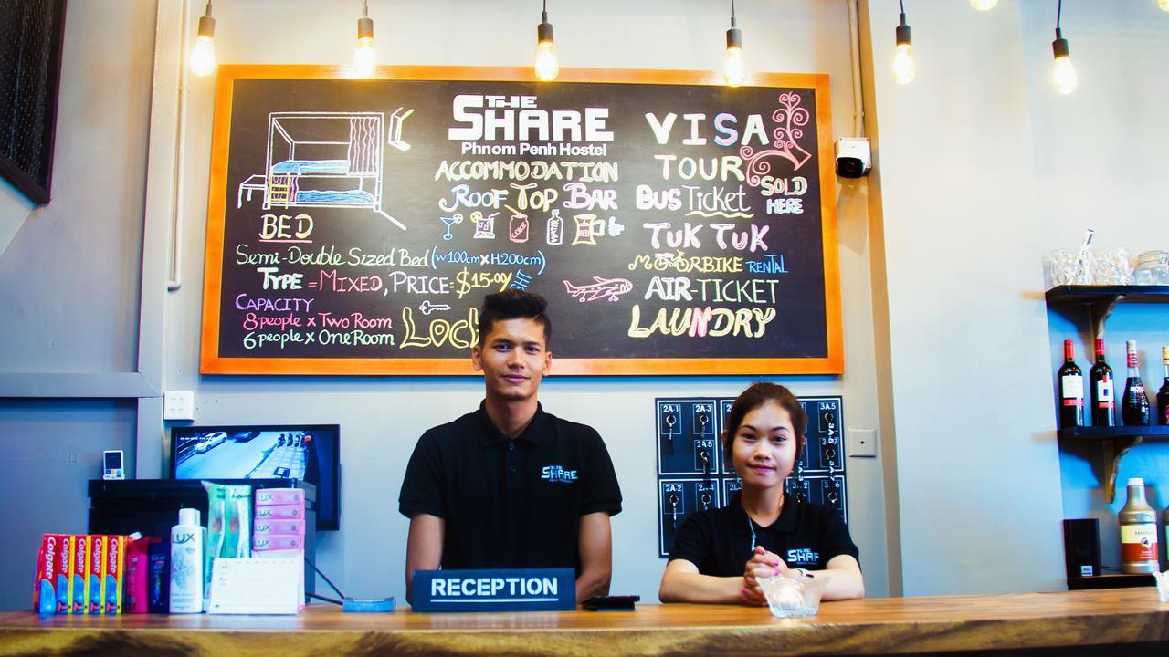 The Share Phnom Penh Hostel Exterior foto